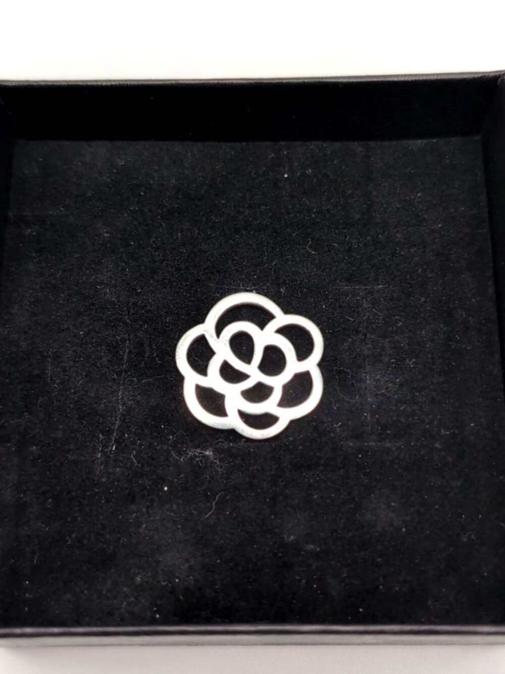 Thomas Sabo Sterling Silver 925 Filigree Flower Charm 2g 3/4" Germany Marked VGC
